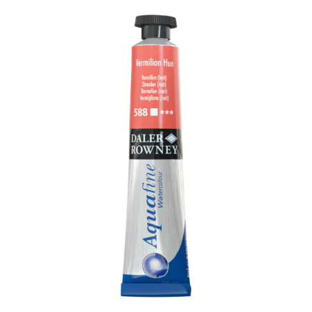 TUBO 8ML AQUAFINE ACUARELA VERMILION