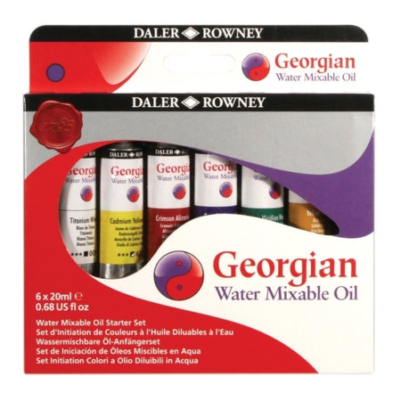 ACEITE SUPERFINO COLORES AL AGUA DE GEORGIA MEZCLABLE 20 ml. DALER-ROWNEY