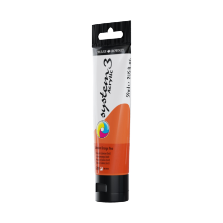 COLOR ACRÍLICO SYSTEM 3 ORIGINAL CADM. ORANGE (IMIT) TUBO 59ML