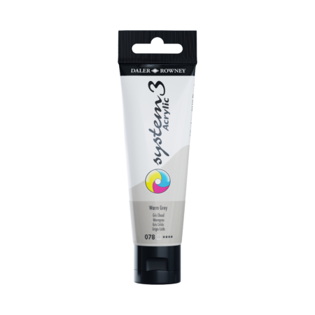 COLOR ACRÍLICO SYSTEM 3 ORIGINAL WARM GREY TUBO 59ML