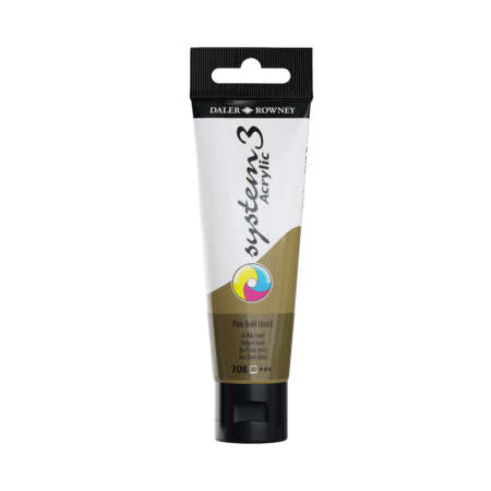 COLOR ACRÍLICO SYSTEM 3 ORIGINAL PALE GOLD (IMIT) TUBO 59ML