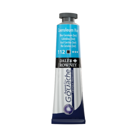 TUBO 15ML GOUACHE DALER ROWNEY AQUAFINE AZUL CERULEO