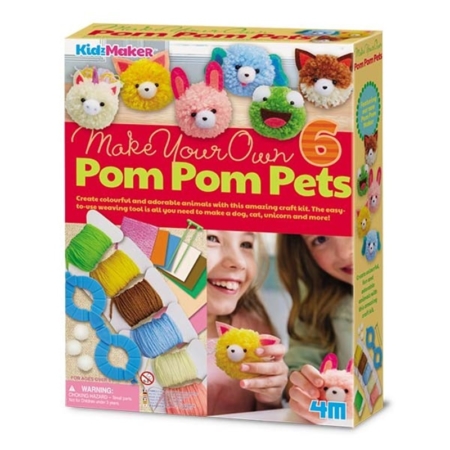 TALLER PARA CREAR ANIMALITOS POM POM