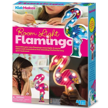 SET CREATIVO LUZ DE MESA FLAMINGO