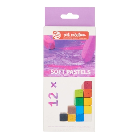 Caja de 12 pasteles blandos Talens Art Creation