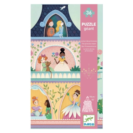 Puzzle gigante La torre de las princesas 36 piezas
