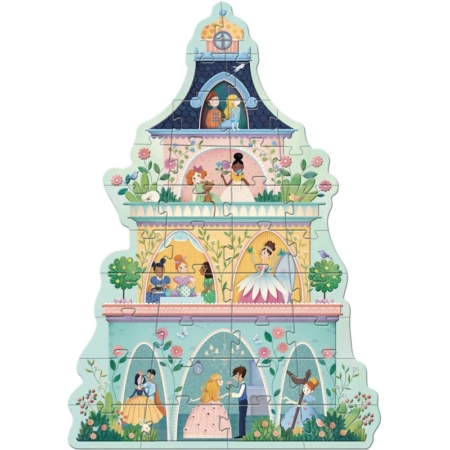 Puzzle gigante La torre de las princesas 36 piezas