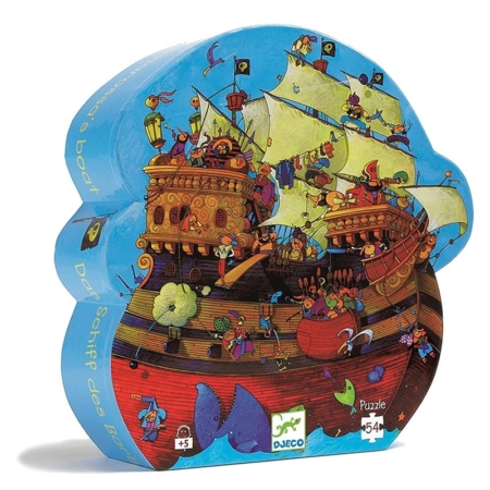 Puzzle El barco pirata 54 piezas