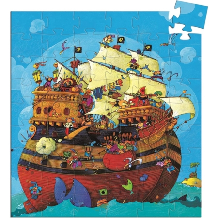 Puzzle El barco pirata 54 piezas