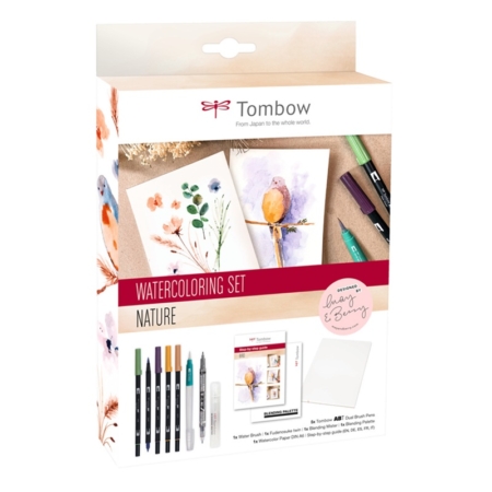 Set de acuarela nature Tombow