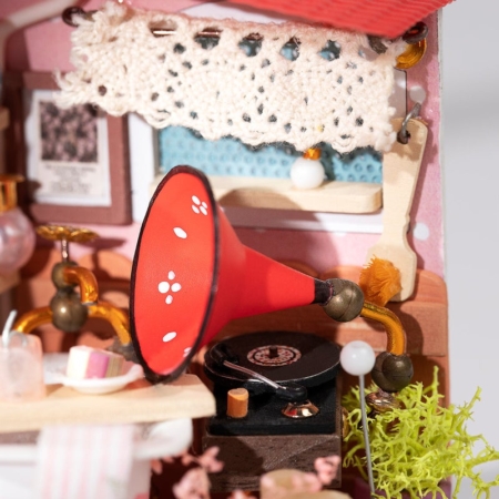 Maqueta DIY casa en miniatura Bubble Bath Bathroom
