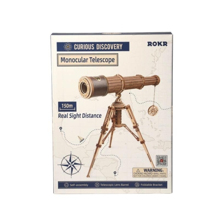 Puzzle 3D de madera Monocular telescope