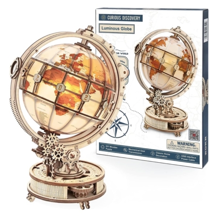 Puzzle 3D de madera Luminous globe