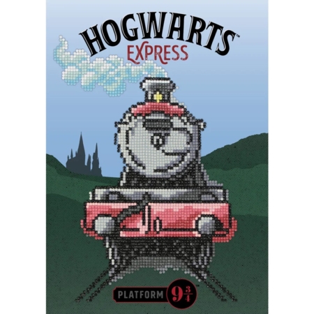 Pintar con diamantes Hogwarts Express 22 x 31 cm