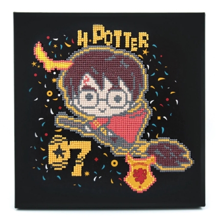 Caja para pintar con diamantes Harry Potter 28 x 28 cm