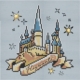 Pintar con diamantes Hogwarts 22 x 22 cm
