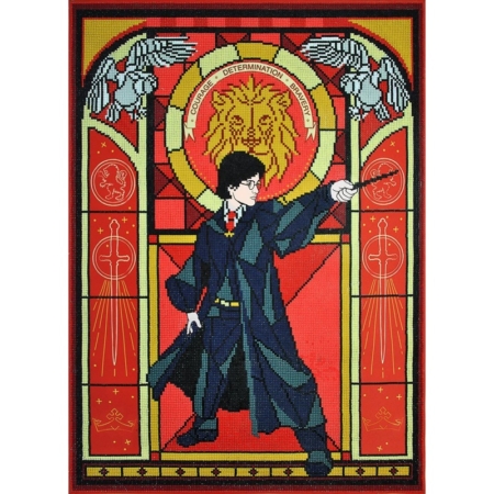 Pintar con diamantes Harry Potter Stained Glass 52 x 72 cm