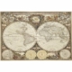 Puzzle de madera Antique World Map 600 piezas