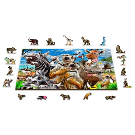 Puzzle de madera Welcome to Africa 150 piezas