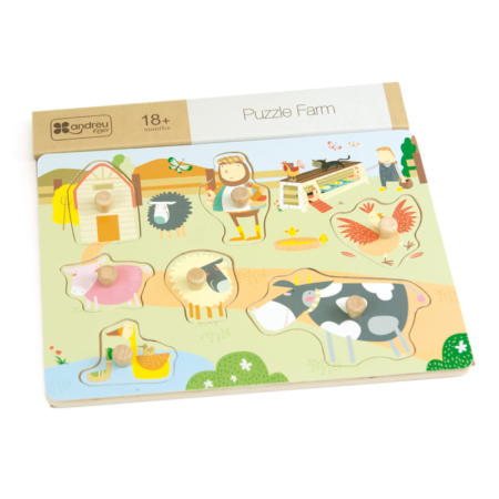 PUZZLE ENCAJE GRANJA