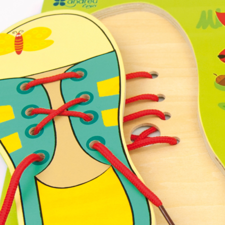 JUEGO DE ATAR CORDONES