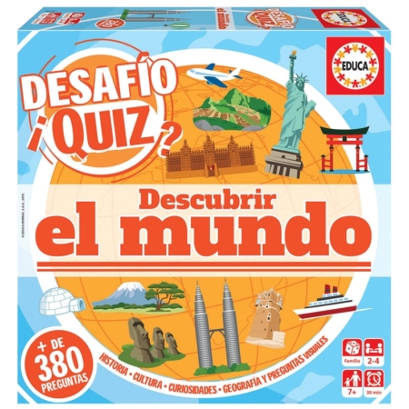 DESAFIO QUIZ - DESCUBRIR EL MUNDO