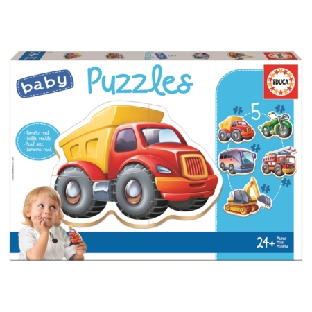 BABY PUZZLES VEHÍCULOS