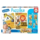 BABY PUZZLES BUS DE ANIMALITOS