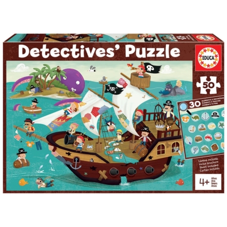 50 PIRATAS "DETECTIVES' PUZZLES"