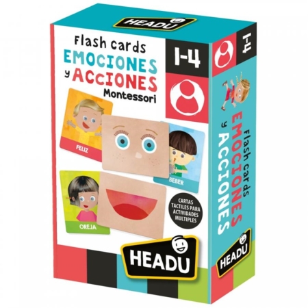 EMOCIONES Y ACCIONES FLASHCARDS – MONTESSORI