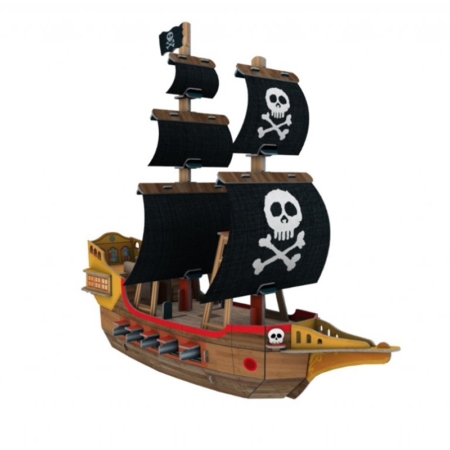 BARCO DE PIRATAS 3D