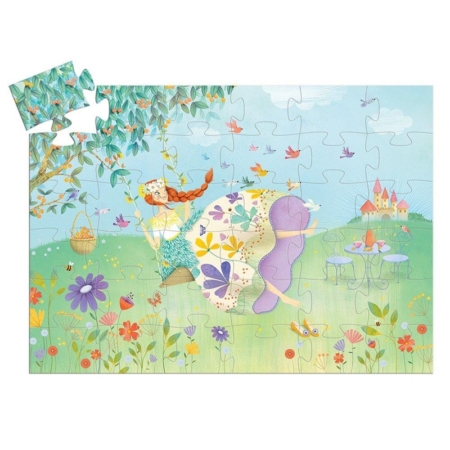 Puzzle La princesa de primavera 36 piezas