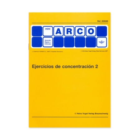 LIBRO MINI-ARCO EJERCICIOS DE CONCENTRACIÓN 2