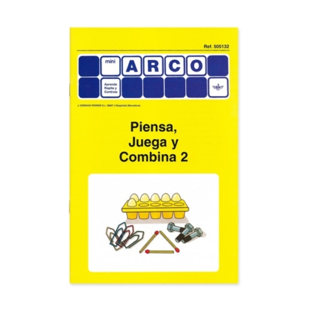 LIBRO MINI-ARCO PIENSA, JUEGA Y COMBINA 2