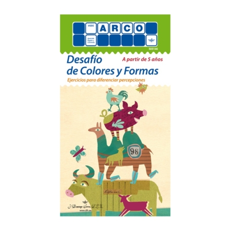 LIBRO MINI-ARCO DESAFÍO COLORES Y FORMAS