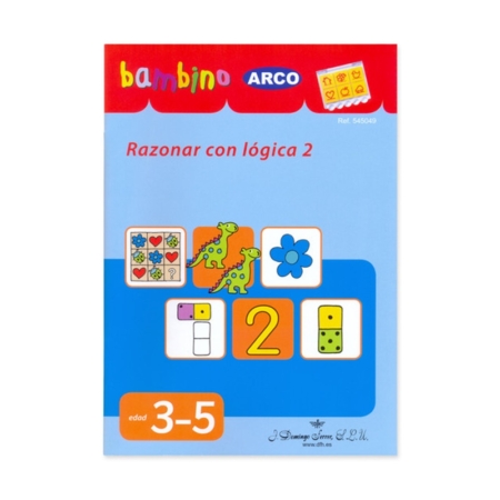 LIBRO BAMBINO RAZONAR CON LÓGICA 2