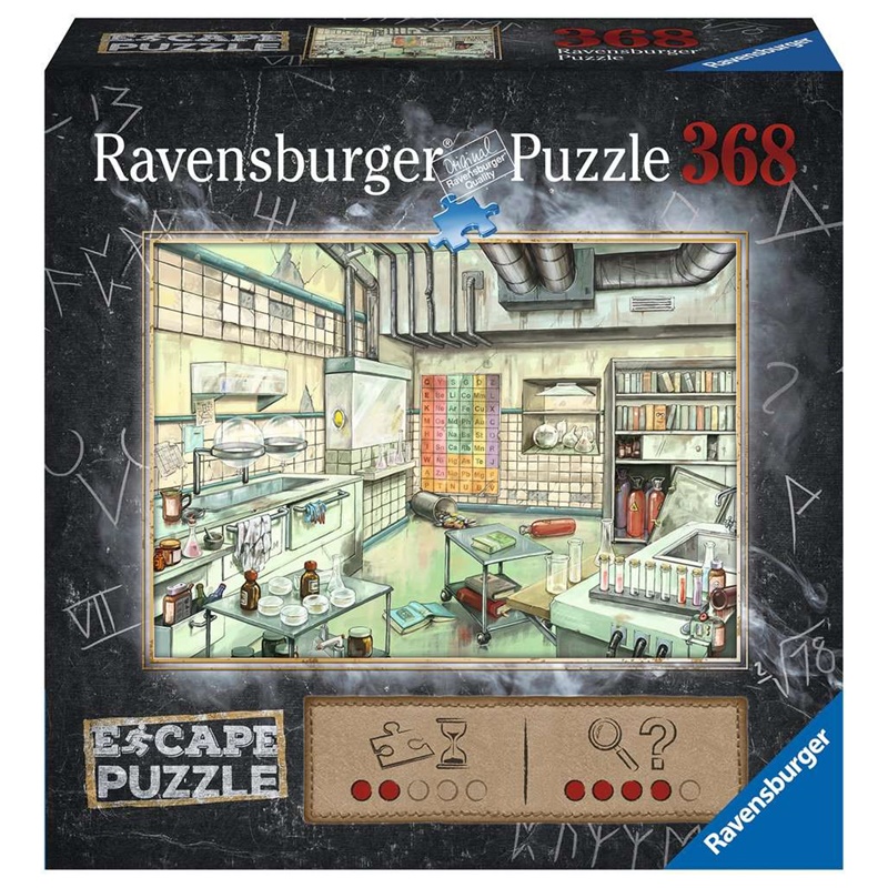 Escape puzzle el taller del alquimista 368 piezas