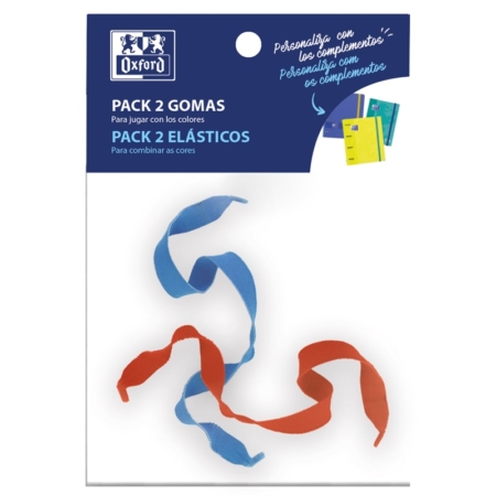 PACK 2 GOMAS PARA CARPETA 400163056