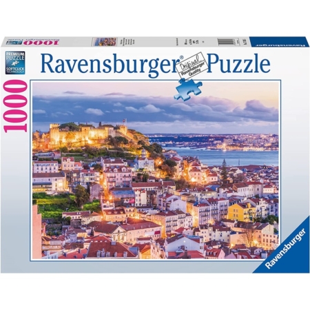 Puzzle Lisboa y su castillo 1000 piezas
