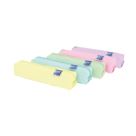 ESTUCHE OXFORD LIVE & GO CUADRADO PEQUEÑO PASTEL