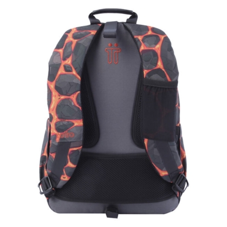 Mochila escolar adaptable a carro Totto Acuareles rocas