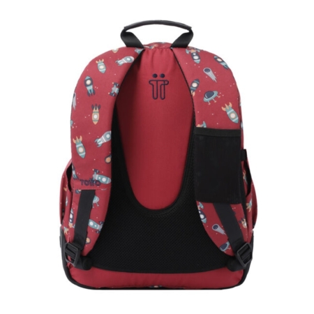 Mochila escolar Totto Crayoles cohetes