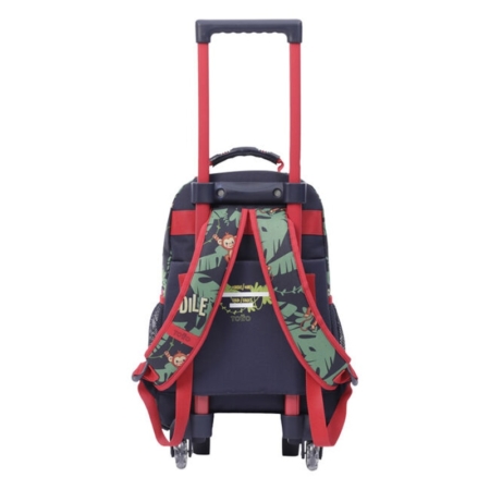 Mochila escolar pequeña con ruedas Totto Krock