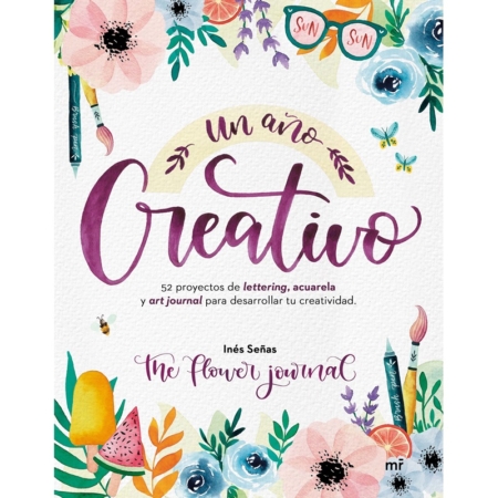 Cuaderno lettering Un año creativo