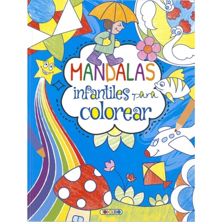 Cuaderno Mandalas infantiles para colorear