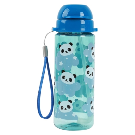 Botella infantil de tritan 400 ml pandas