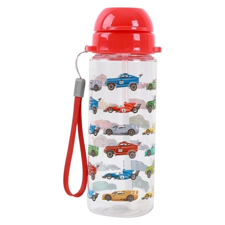 Botella infantil de tritan 400 ml coches