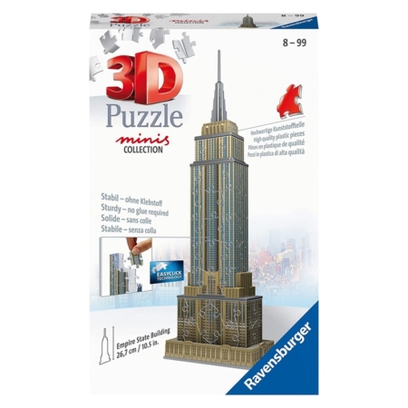 Mini puzzle 3D Empire State 66 piezas