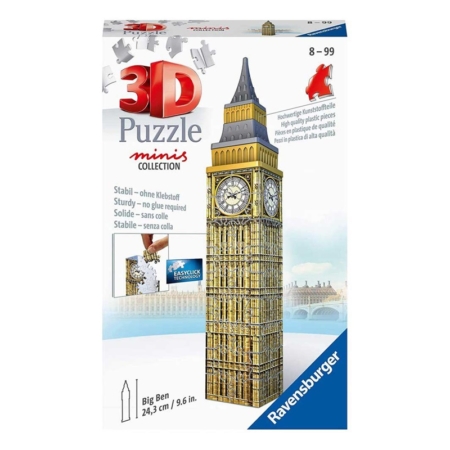 Mini puzzle 3D Big Ben 60 piezas