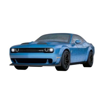 Puzzle 3D Dodge Challenger SRT azul 163 piezas